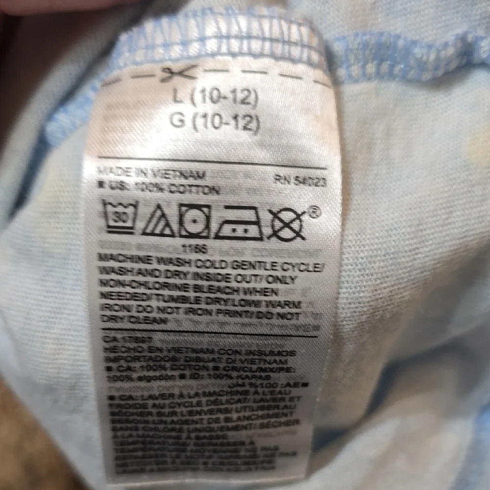 Old Navy Tie Dye Short Sleeve Tee Large 10-12